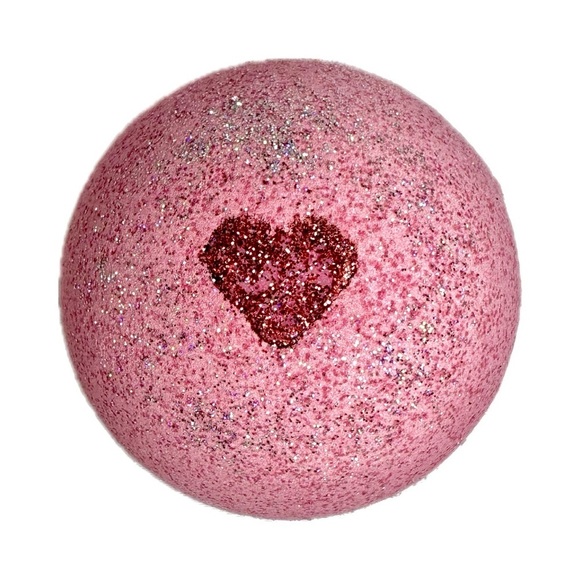 Sparkle Valentine - Bath Bomb - Baby Powder Scented - Picture 2 of 2